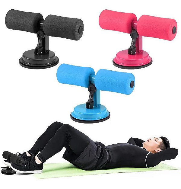Suporte Para Abdominal Com Ventosa Apoiador De Pes Ajustavel [F102]