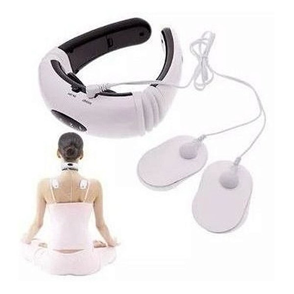 Massageador Eletrico Terapia Vertebra Cervical Do Pescoço [F102]