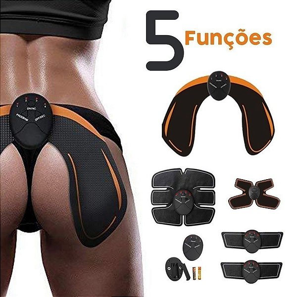 Tonificador Muscular Abdominal 5 Em 1 Pernas Bumbum Barriga [F102]