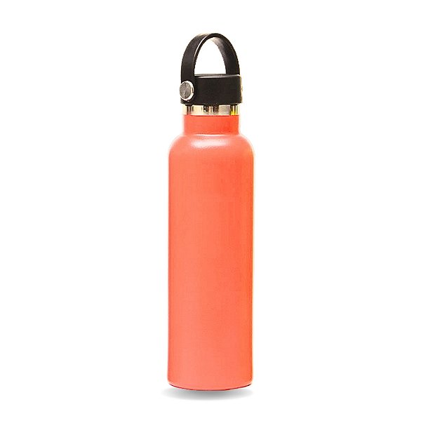 Garrafa Térmica Inox Tampa Alça 500ml Cor:salmão [F102]