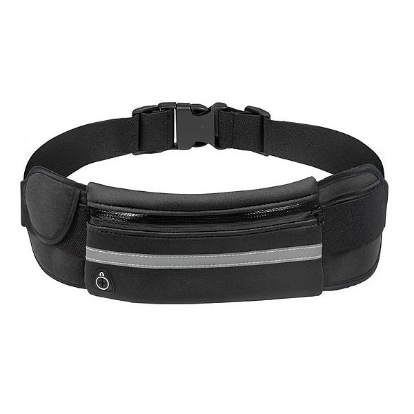 Pochete Bolsa Treino Impermeável  Cor:preto [F102]