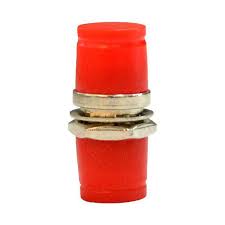 Acoplador Optico Com Polimento Fc(pc) X Fc(pc), Simplex Monomodo, C/ Fixacao Capa Verm. C/50 Gigasat [F086]