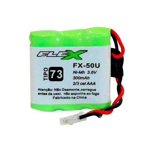 Bateria P/ Telefone Sem Fio Mod. Fx-50u 3.6v Flex [F108]