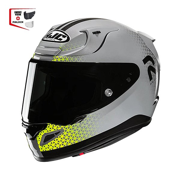 Capacete Hjc Rpha 12 Enoth Cinz Verd 59 [F016]