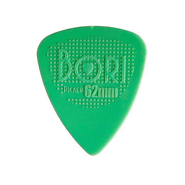 Palheta Bori Grl Picker 0,62 Mm (verde) R18-004 10un [F108]