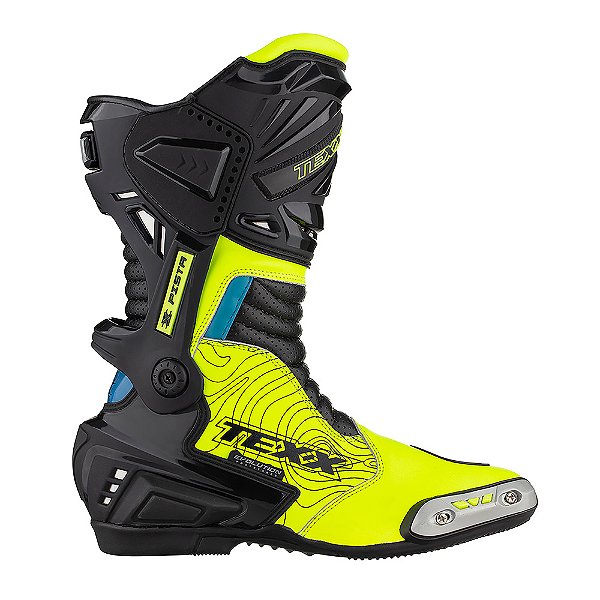 Bota Texx Pista Preta Verd Azul Psbk (special Edition) 39 [F016]