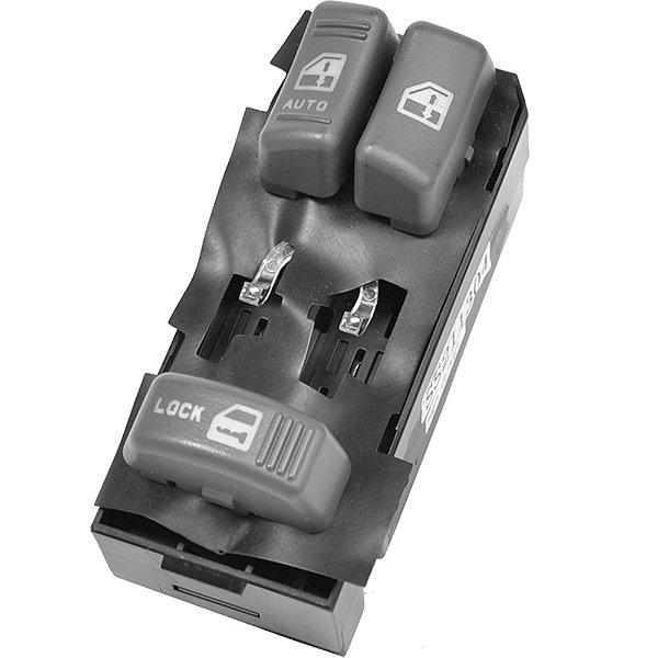 Tecla Botão Vidro Elét Dupla Gm S10 G1 95-12  Silverad 97-02 [F103]