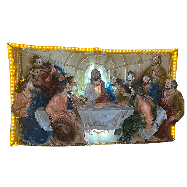 Imagem Santa Ceia + Iluminação e Dimer Regulador da Luz