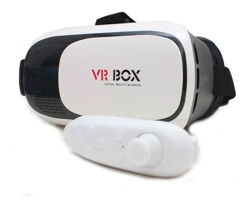 Oculos 3d Realidade Virtual Com Controle Para Celular Jogos [F102]