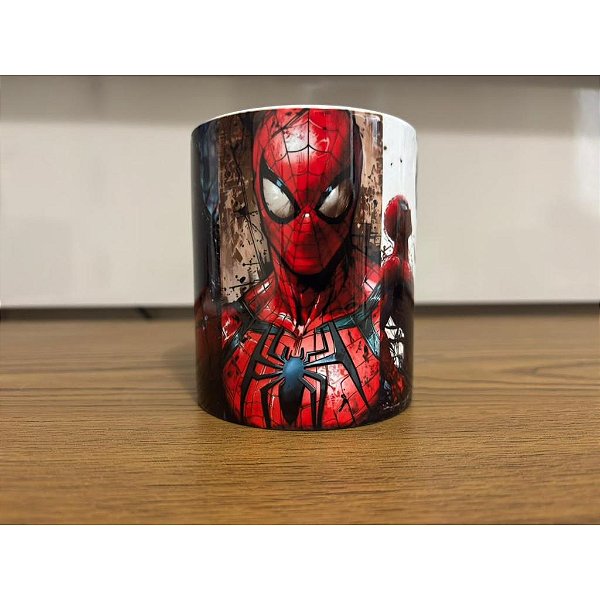 Caneca Personalizada Tema Homem Aranha Impressão em Altíssima Qualidade