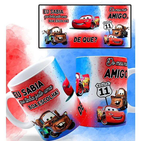 Caneca Personalizada Unykk com Arte Eu Sabia que tinha feito uma Boa Escolha - Meu Mio Amigo