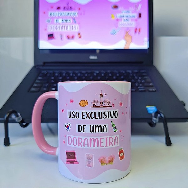 Caneca Personalizada Unykk Uso Exclusivo de Uma Dorameira