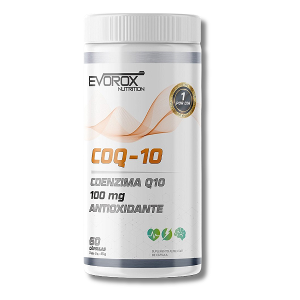 COQ-10 COENZIMA Q10 100MG – EVOROX NUTRITION