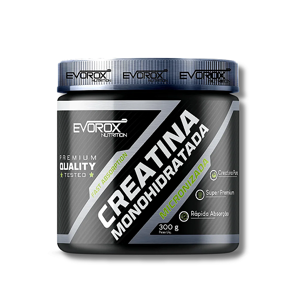 CREATINA MONOHIDRATADA MICRONIZADA 300G – EVOROX NUTRITION