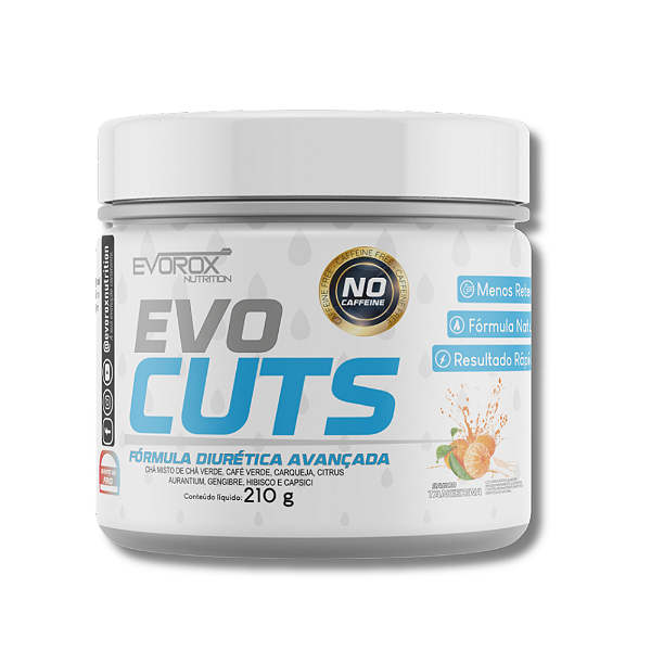 DIURÉTICO EVO CUTS 210G SABOR TANGERINA – EVOROX NUTRITION