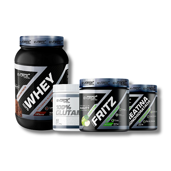 COMBO EVOLUÇÃO ACELERADA EVOROX NUTRITION