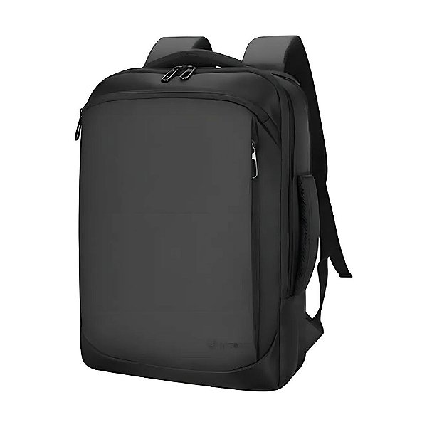 Mochila para Notebook Intract Preta Poliéster com Bolsos