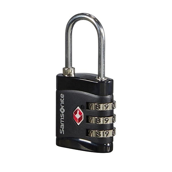 Cadeado para Mala TSA Global Preto Samsonite