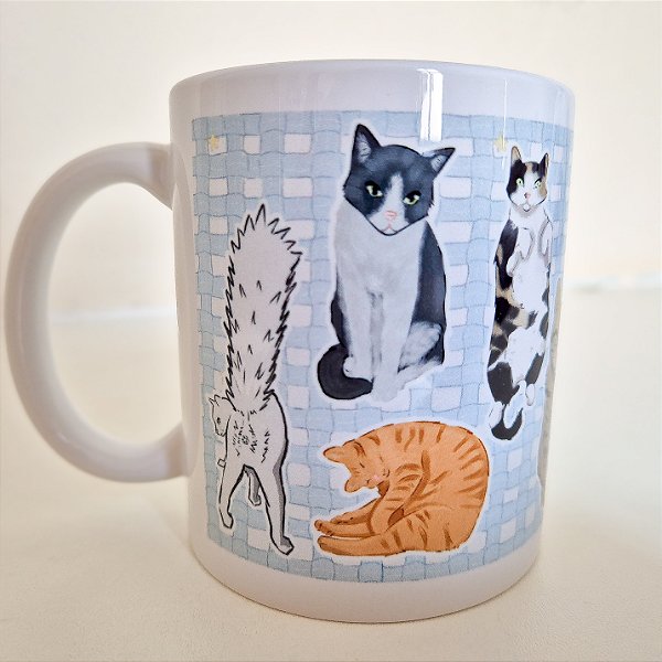 Caneca Gatos 325 ml