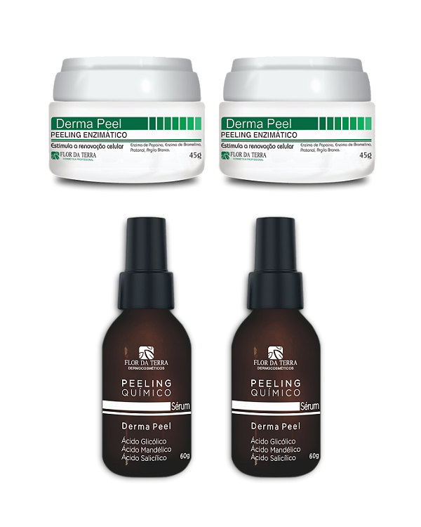 COMBO PEELING 2+2 RENOVAÇÃO EPIDÉRMICA CONTROLADA