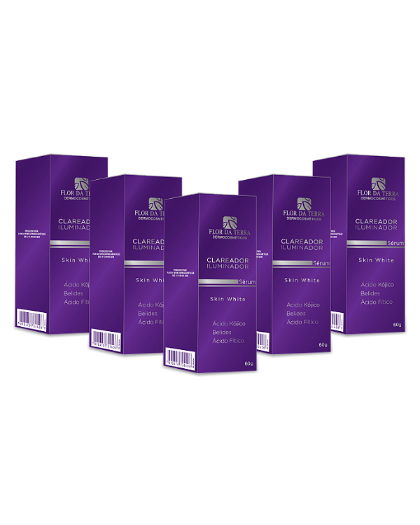 COMBO 5 UNIDADES - CLAREADOR E DESPIGMENTAÇÃO