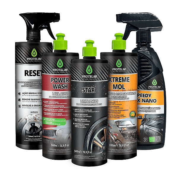 Kit Lavagem Profissional - Protelim