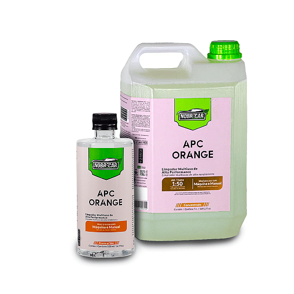 APC Orange Limpador de Interiores de Alta Performance NOBRECAR