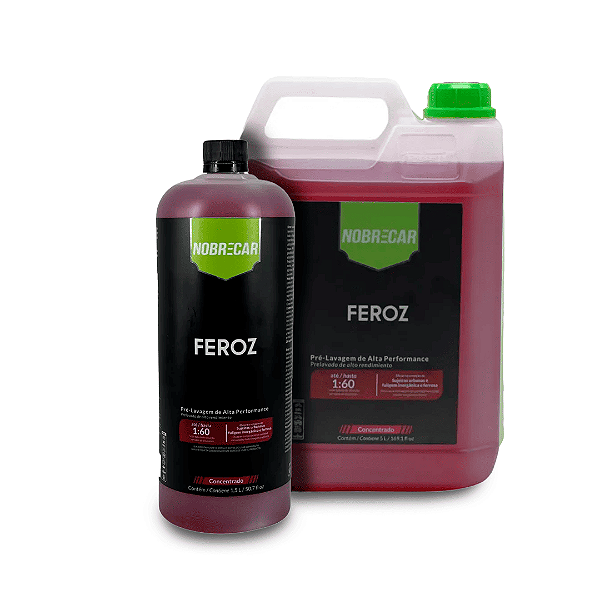 FEROZ Pré-lavagem de Alta Performance - NOBRECAR