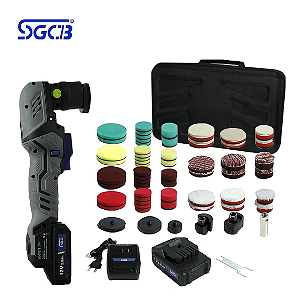 Mini Politriz Nano iBrid Rotativa e Roto Orbital 80mm 220V - SGCB