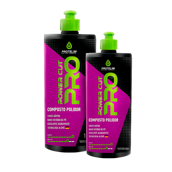 Composto Polidor para Corte Power Cut Pro - PROTELIM