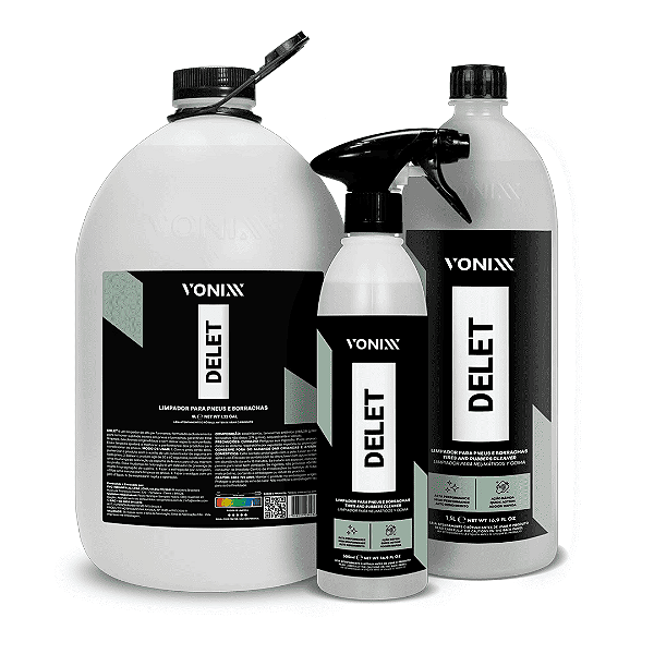 DELET - Limpador de Pneus e Borrachas - VONIXX