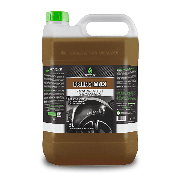 PROT BRILHO MAX Finalizador de Caixa de Rodas - PROTELIM