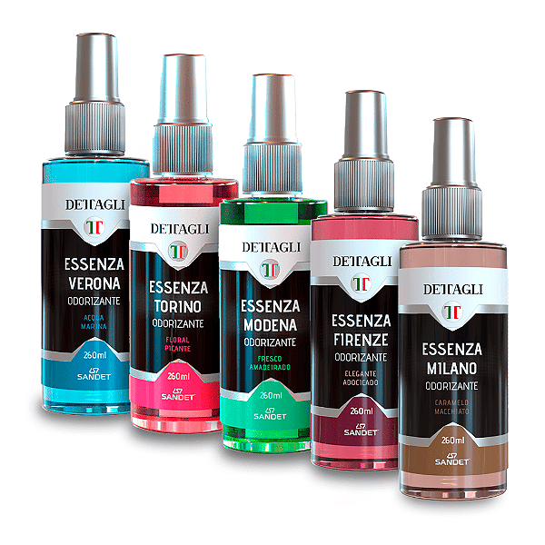 ESSENZA Odorizante Automotivo 260ml DETTAGLI