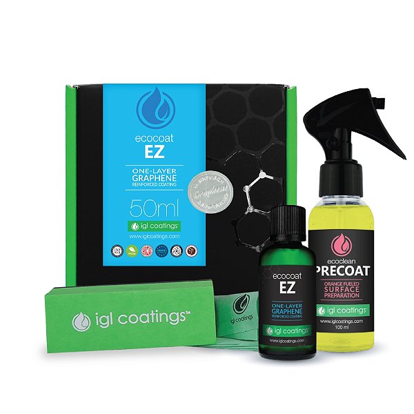 Revestimento Nano Cerâmico 1 ano - Ecocoat EZ 8H - IGL Coatings