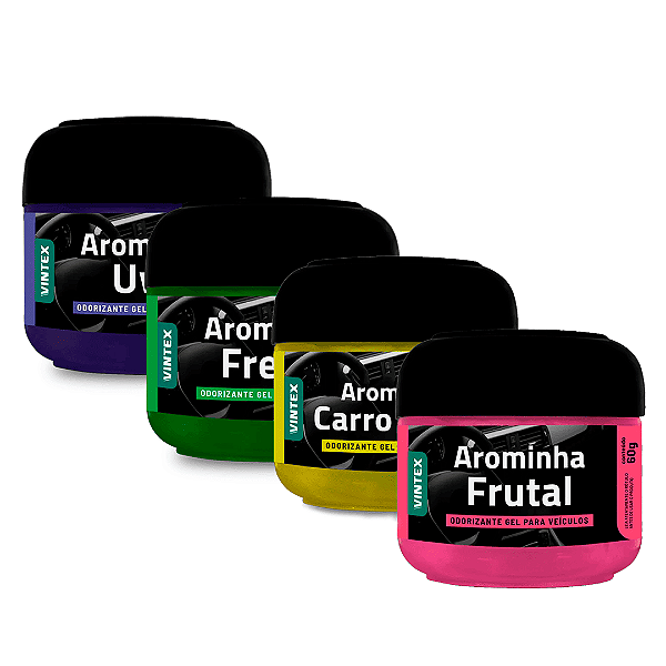Arominha em Gel Odorizante Automotivo 60g - VINTEX