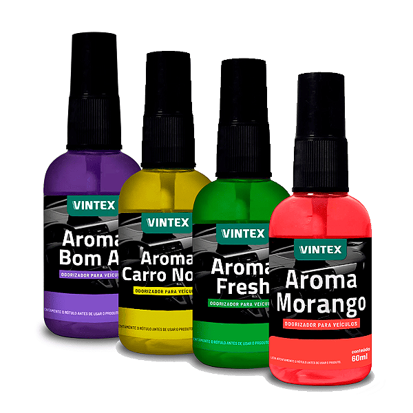 Arominha Spray Cheirinho Automotivo 60ml - VINTEX