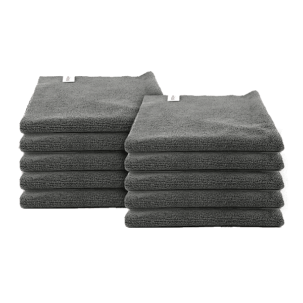 Toalha de Microfibra 40x40 380gsm - Kit c/ 10 unidades