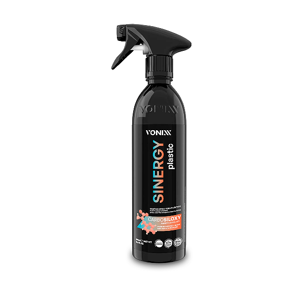 Sinergy Plastic - Vitrificador em Spray para Plásticos 500ml - VONIXX