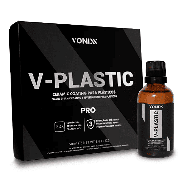 V-PLASTIC PRO Vitrificador de Plásticos VONIXX 50ml