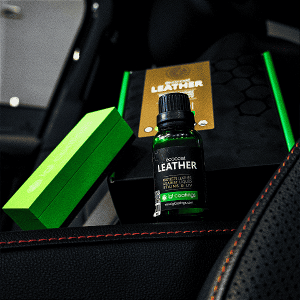 Revestimento Nano Cerâmico 1 ano para couros - Ecocoat Leather - IGL Coatings