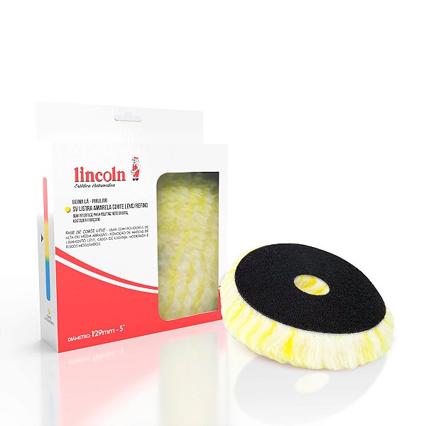 Boina Pirulito de Lã SV Sem Interface - CORTE LEVE 5" - LINCOLN