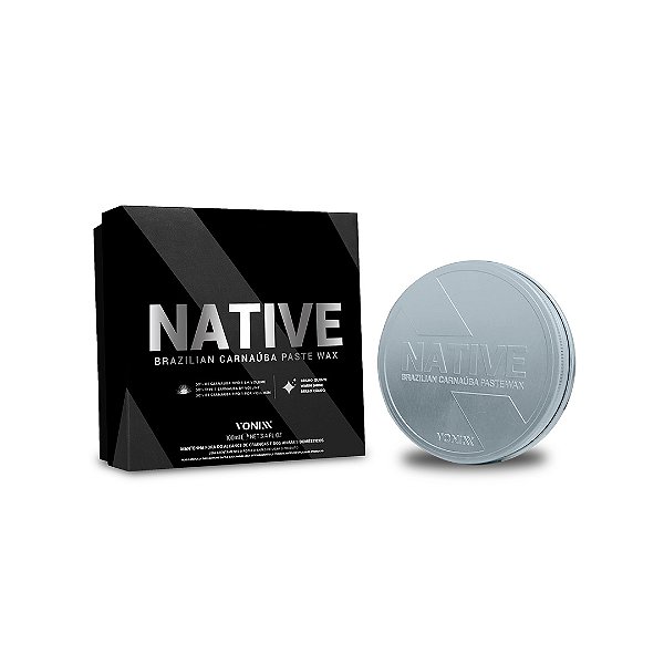 NATIVE PASTE WAX - Cera de Carnaúba em pasta 100ml - VONIXX