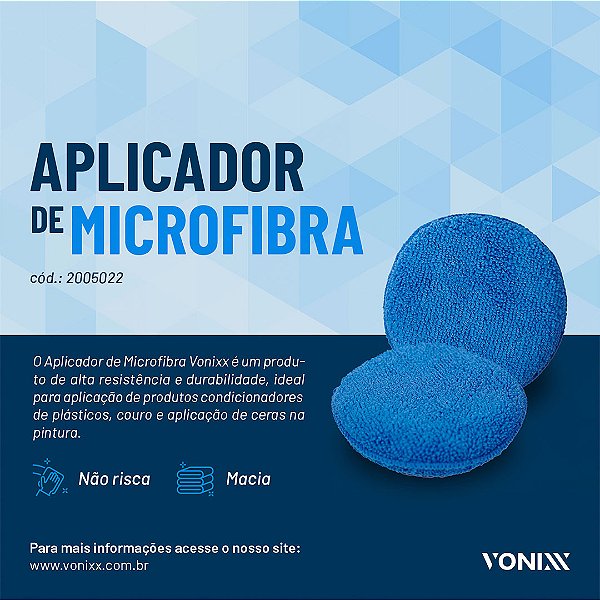 Aplicador de Microfibra 200GSM - 2 unidades - VONIXX