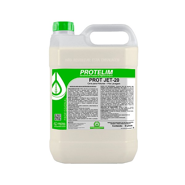 PROT JET20 Cera Líquida Protetora 1:20 5L - 5L PROTELIM