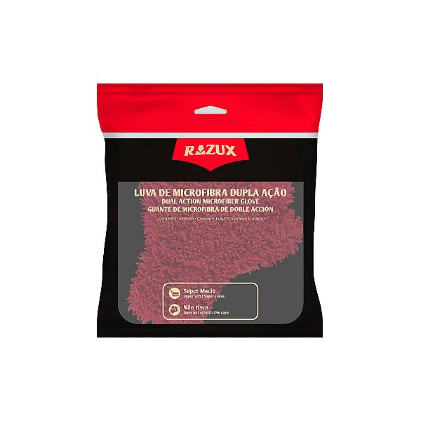 Luva de Microfibra Dupla Ação - RAZUX