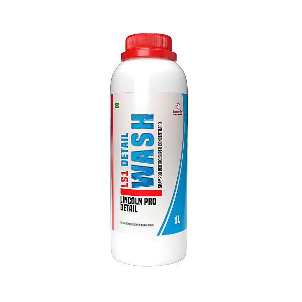 Shampoo Concentrado Detail Wash LS1 1L - LINCOLN