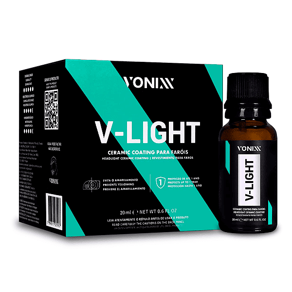 V-LIGHT Vitrificador para Faróis VONIXX 20ML