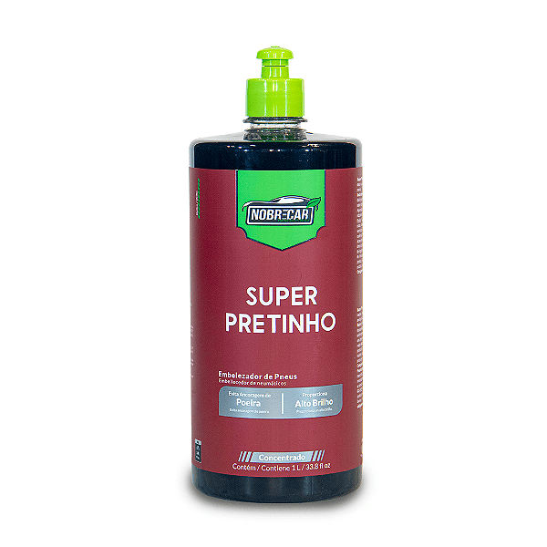 SUPER PRETINHO Embelezador de Pneus 1L - NOBRECAR