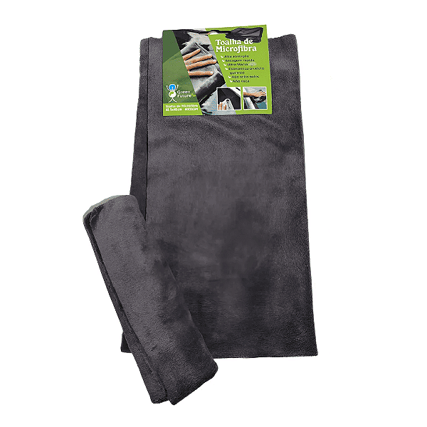 Toalha de Microfibra 40x40cm 400GSM - GREEN FUTURE