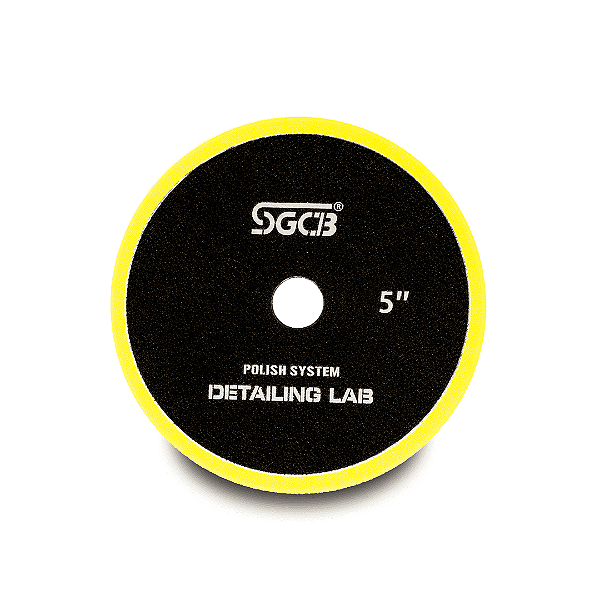 Boina de Espuma Amarela Corte Roto Orbital e Rotativa - 6" SGCB